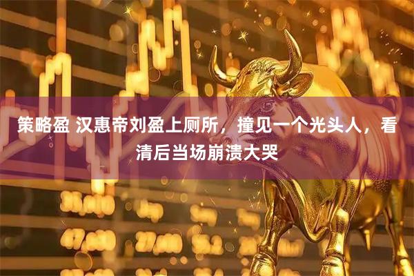 策略盈 汉惠帝刘盈上厕所，撞见一个光头人，看清后当场崩溃大哭
