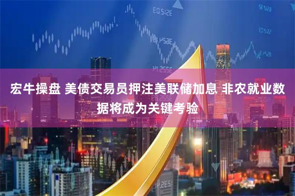 宏牛操盘 美债交易员押注美联储加息 非农就业数据将成为关键考验